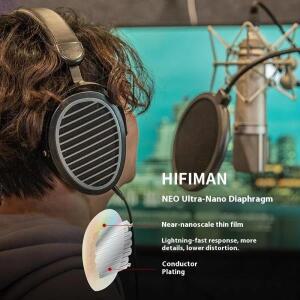 HIFIMAN Edition XS 오버이어 풀사이즈 오픈백 플래너 마그네틱 하이파이 헤드폰 스텔스 마그넷 디자인 조