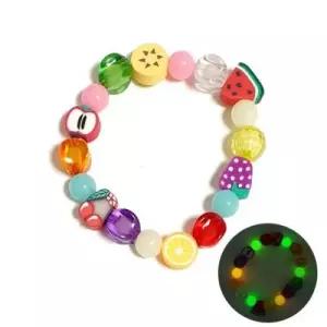 야광 과일팔찌 팔찌만들기 야광팔찌 과일야광 WFF6135
