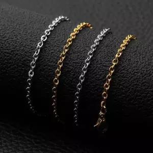 써지컬스틸 체인목걸이 남자목걸이 써지컬스틸체인 써 WFEF06C