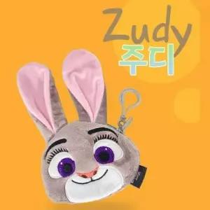 주토피아 동전지갑 닉 앤 주디 가방고리 2Types WFA4F98