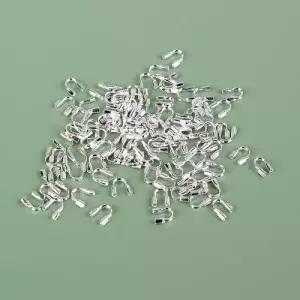 U자버클 실버 비즈공예부자재 100개입 WF769DC