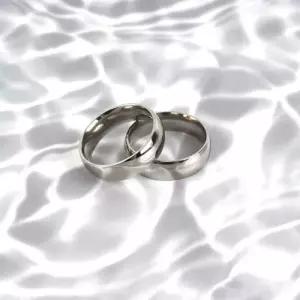 심플 커플링템 써지컬스틸 티타늄반지 우정반지 WFMHUEX