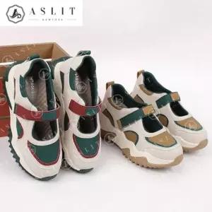 [애슬릿] 키높이 스니커즈 메리제인 밴딩 통굽 운동화 6cm