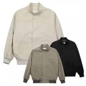 [파파브로] 남성 캐주얼 레글런 오버핏 블루종 점퍼 MR-JUA-Q011