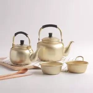 국산 양은 난로 주전자 1L 물끓임 캠핑용품