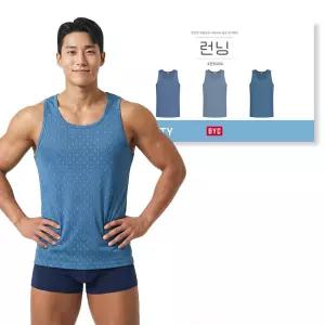 BYC 남성 빅사이즈 순면 런닝 3매입 115 120 민소매 나시