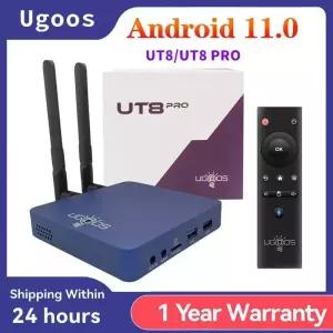 UGOOS UT8 PRO TV BOX 11.0 DDR4 8GB RAM 64GB ROM RK3568 WiFi6 플레이어 BT 음성 원격 4G 32G 셋톱 박스