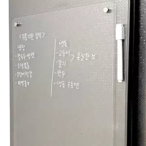 아크릴 메모 대형 보드판 자석 투명 WFMGJBB