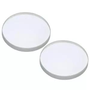 PATIKIL 3인치(75mm) 초점 거리 이중 오목 렌즈 2팩 직경 30mm 높이 4mm 유리 광학 연마 원형 가장자리