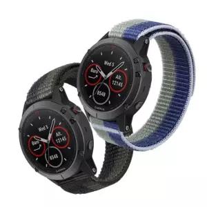 가민 스마트워치 우븐 스포츠 밴드 스트랩 22/26mm Wuc8+1WGQ