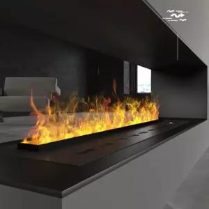 인테리어 벽난로가습기 조명 대형 화로 분무 안개 음이온 호텔 코어 가습기 장식 난로 불멍