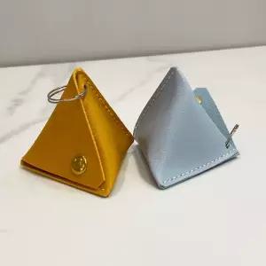 가죽공예 DIY 동갑 키링 패키지 반제품 수공예 키트 여행용 미니 파우치 만들기 재료 포함