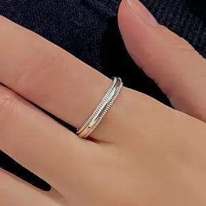 [엘렌쥬얼리] 925실버 베리우스 밀그레인 미스 링 은 반지