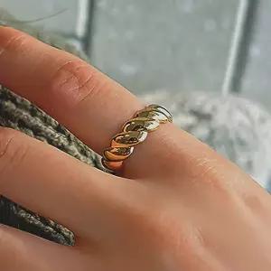 [엘렌쥬얼리] 925실버 그랑데 꽈배기 미스 링 은 반지