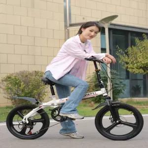 성인 자전거 미니벨로 경량 산악 클래식 학생 접이식 가벼운 바이크 미니스프린터 미니 폴딩