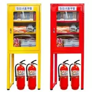 투명 아크릴 전면 비상용 다리형 안전 캐비닛