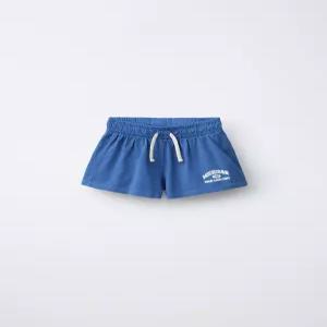 자라키즈 플러시 버뮤다 팬츠 - 블루