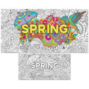 나오지네비 자이언트 만다라 컬러링 포스터 점보 큰 해바라기 테이블보 드로잉 크래프트 부여 클래스룸 파티 동기 아트 성인 봄 대형 홈 DIY