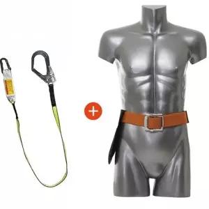 허리 벨트 작업용 죔줄 안전 고리