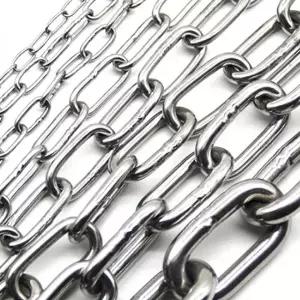 스테인리스 체인 2mm 1M 강철 쇠사슬 주차장용 재단 가능