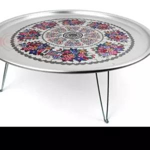 양은밥상 레트로 빈티지플라워 혼술 다과 혼밥상 밥상 EN