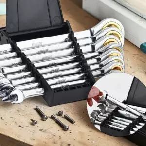만능렌치 스패너 깔깔이 라쳇 렌치 8종 기어렌치세트