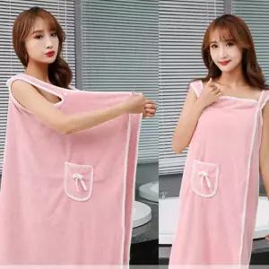 LS0658 원피스 타올 여성골프샤워가운 순면목욕가운 목욕가운 골프가운