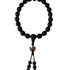 천연 무나무열매 염주팔찌 단주 불교 연꽃 목