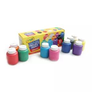 크레욜라 워셔블 수성물감 10색 미술교구 애기 아동