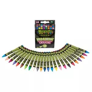 크레욜라 색지전용 24색 색칠놀이 크레용 어린이집