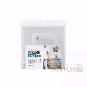 4개 접착보드 타공판 투명 흡착용 타공보드판 벽보드판