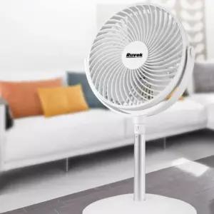 DOMOA 안테나 충전식 USB 써큘레이터선풍기 USB선풍기 야외 휴대용 선풍기 무선 캠핑용