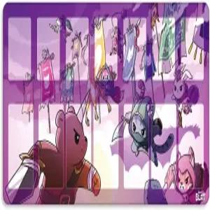 불안정한 게임 배너 퀘스트 플레이 매트 네오프렌 판타지 어드벤처 - 어린이 청소년 및