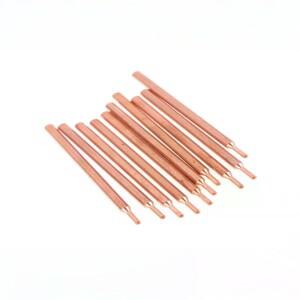 보라색 산화 구리 전극 헤드 18650 전원 배터리 더블 스폿 용접 바늘 3mm 2개 5개 10개