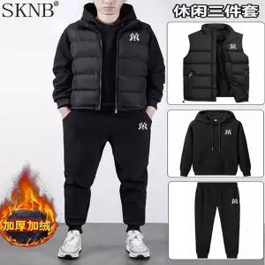 후드티 후드 맨투맨 티 풀오버 캐주얼 웨어 봄 가을 남자 남성 봄/가을 트레이닝 세트 플리스 안감 루즈핏