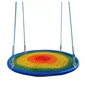 원형 행잉 체어 펜션용 그물 스윙체어 야외 흔들의자