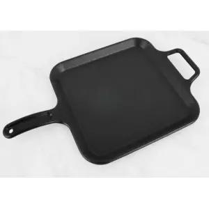 인덕션 가스렌지용 양쪽손잡이 철주물 사각프라이팬 달걀말이 가정용 1인가구 업소용