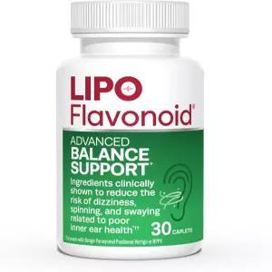 리포 플라보노이드 밸런스 지원 보충제 - 은행나무 빌로바 바이오 비타민 B를 함유한 내이 및 현기증