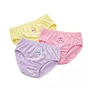 자연섬유 코튼100 여아 면삼각팬티 3매입 추천템 최애 여자아이용