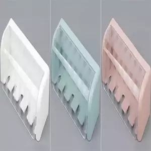 5구 칫솔걸이 깔끔한칫솔걸이 양치컵칫솔케이스 욕실수납