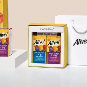 [얼라이브] 원스데일리 포맨 포우먼 성인 남 여 부부 커플 선물세트