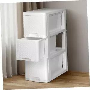 침실용 서랍형 보관함 의류 속옷 양말 소품 정리 수납장 좁은 공간 활용 틈새