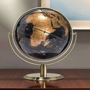 대형 인테리어 지구본 책상 장식 세계지도 데스크탑 영문