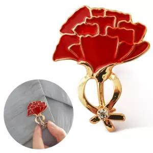 카네이션 브로치 E타입 어버이날 스승의날 배지 뱃지 rCg5+9HcD