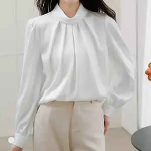 클라셰 (77까지)실키스탠드레이디블라우스_B6S0230