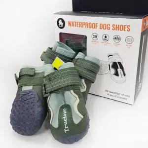 신발 카키 3호 노견양말 반려견슈즈 애견슈즈 애완견양말