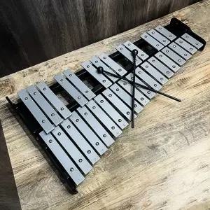 알루미늄 실로폰 타악기 32음 교육 공명 초급용 마림바