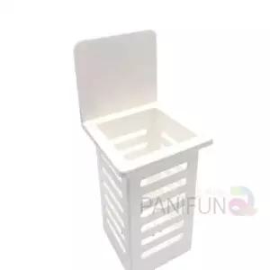 ( )사각 물빠짐 케이스 무타공수납함 사각플라스틱케이스 부착식수납함 주방수저통 부착식수납통 수저정리