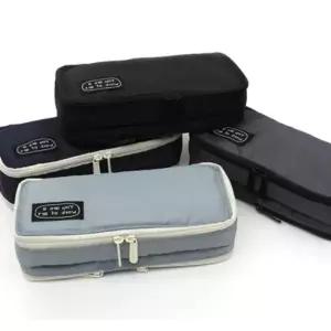 (색상 랜덤발송)봉제필통 초등학생 중학생 고등학생 대용량 봉제 신학기 입학 선물 모닝글로리