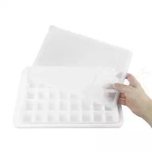 ( )얼음틀 대용량 양념 소분 칸칸이 큐브 아이스트레이 냉동 마늘얼리기